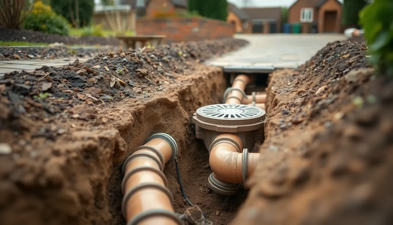 Drain Repairs in Deeside, Flintshire
