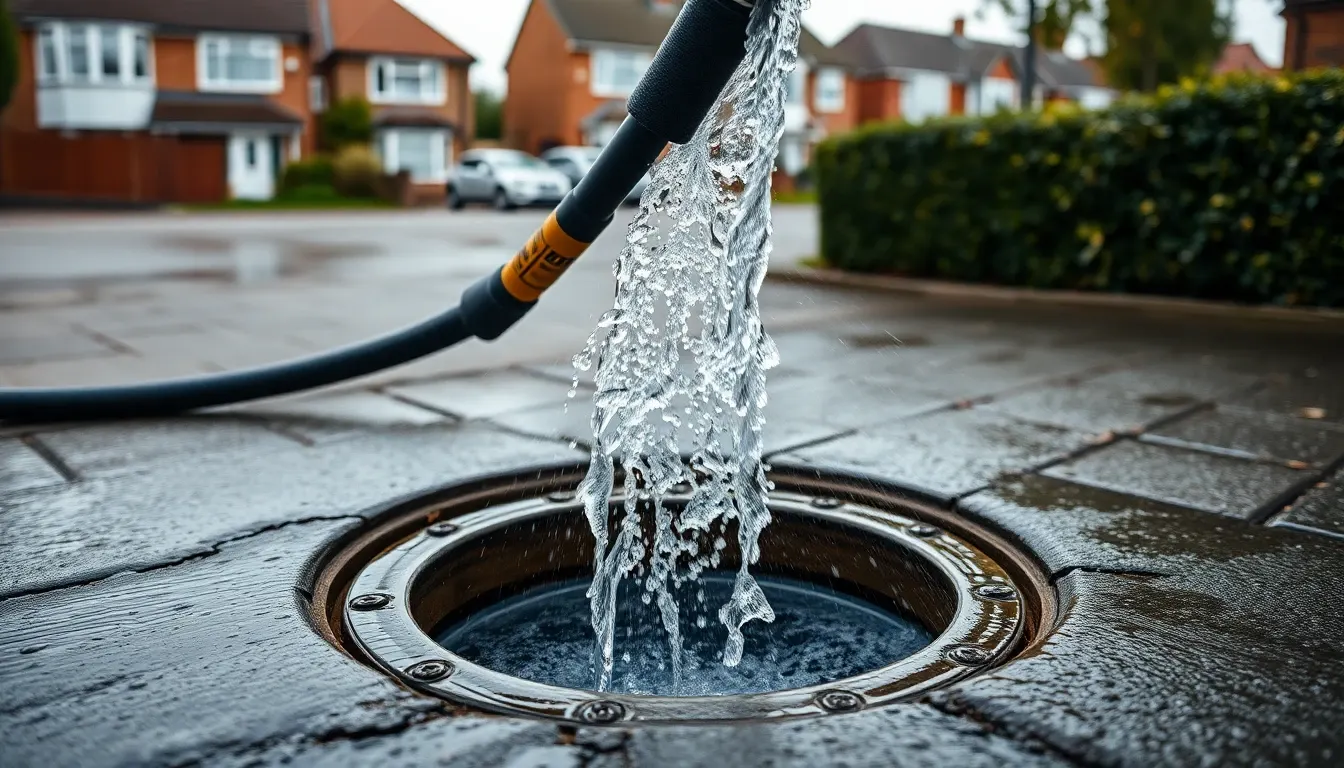 Drain Jetting in Ellesmere Port, Cheshire
