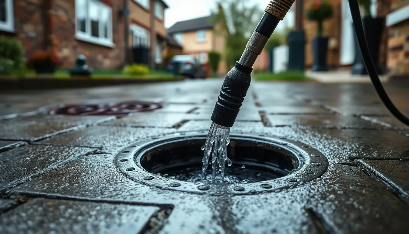 Drain Jetting in Frodsham, Cheshire