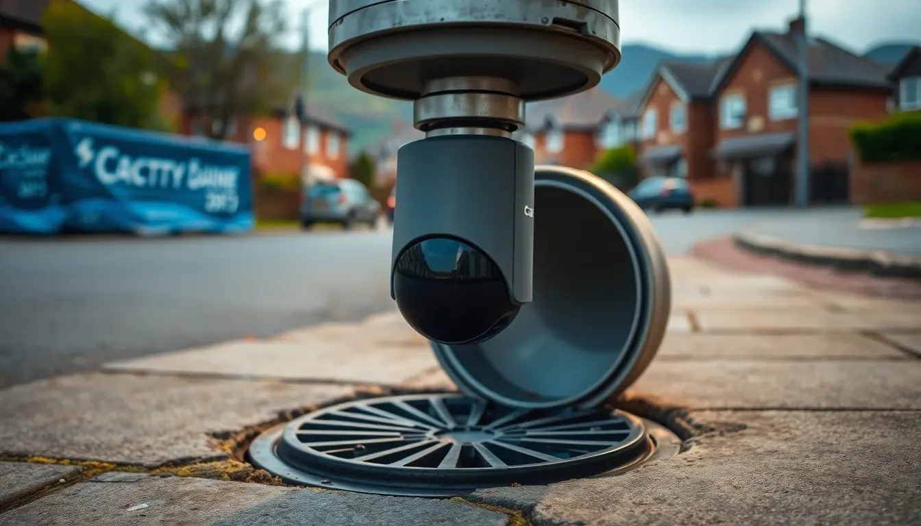 CCTV Drain Surveys in Mold, Flintshire