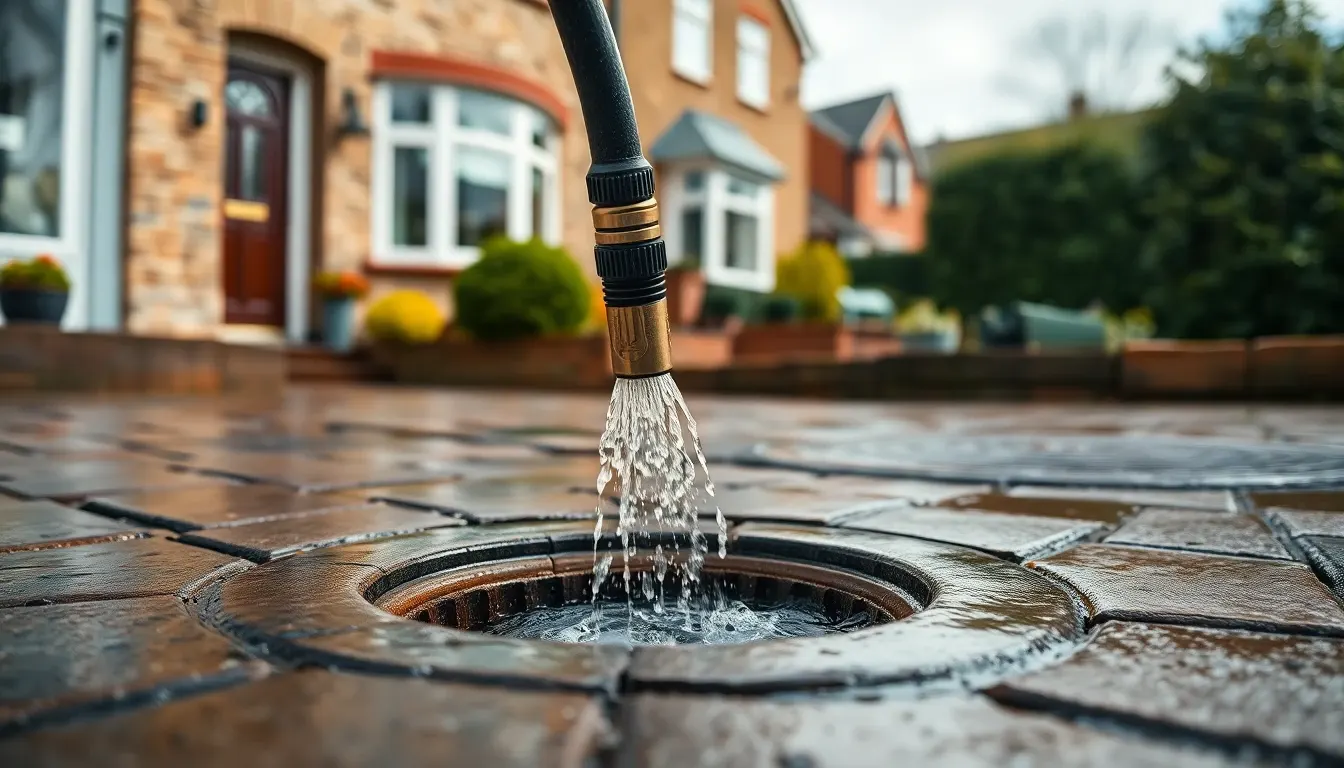 Drain Jetting in Neston, Cheshire