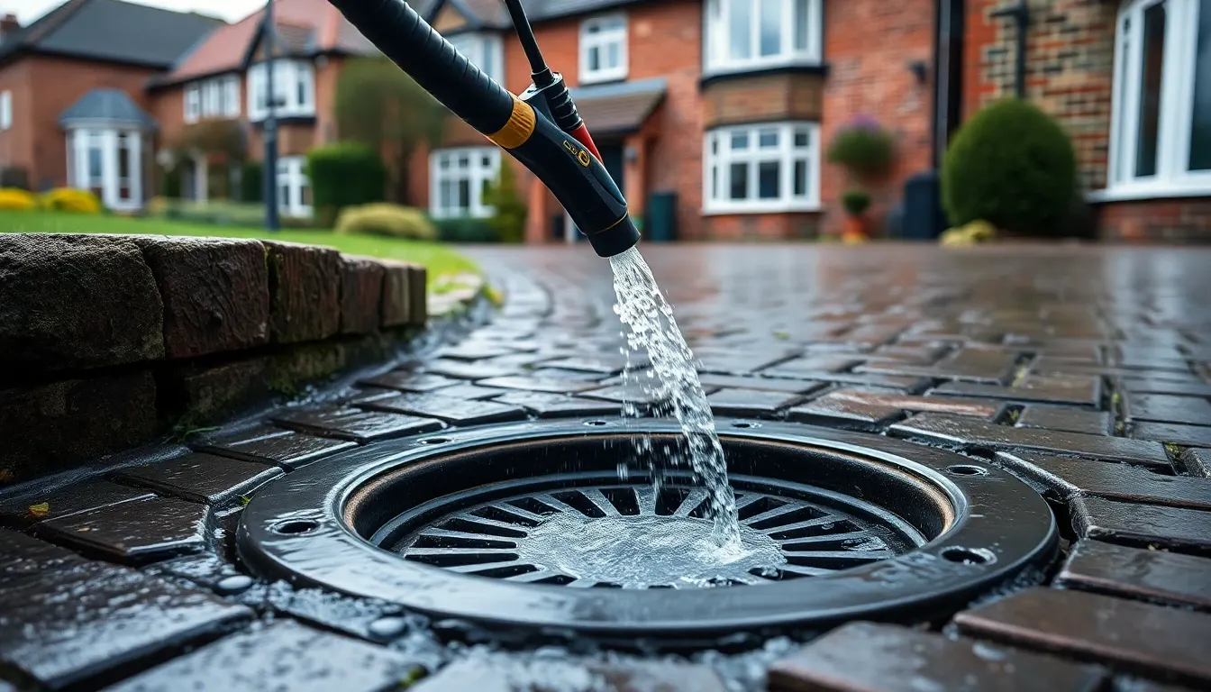 Drain Jetting in Tarporley, Cheshire