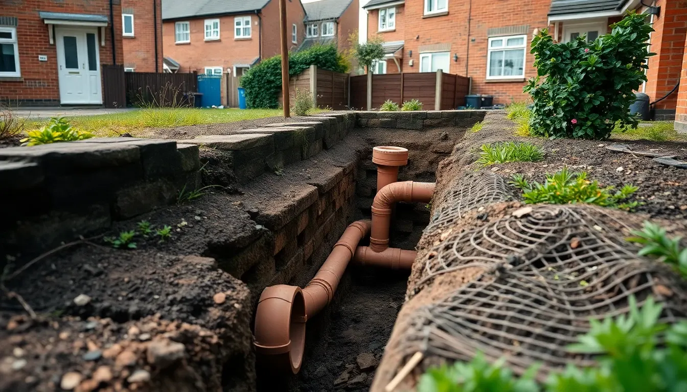 Drain Repairs in Wrexham, Clwyd